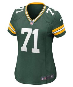 Alternative view of Josh Myers Green Bay Packers Nike Women's Game Jersey - Green