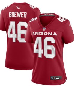 Alternative view of Aaron Brewer Arizona Cardinals Nike Women's  Game Jersey -  Cardinal