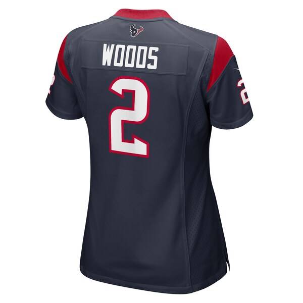 Robert Woods Houston Texans Nike Women's Game Jersey - Navy - Image 3