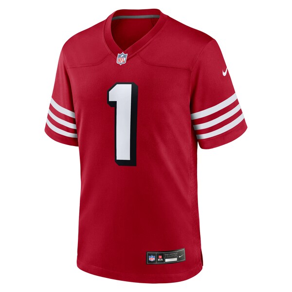Deebo Samuel Sr San Francisco 49ers Nike Alternate Game Jersey - Scarlet - Image 3