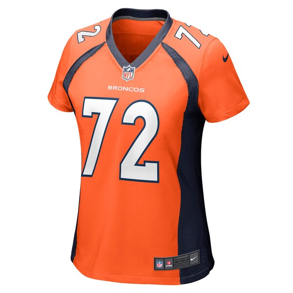 Garett Bolles Denver Broncos Nike Women's Game Jersey - Orange - Image 2