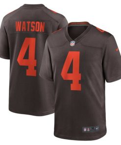 Deshaun Watson Cleveland Browns Nike Alternate Game Jersey - Brown/White