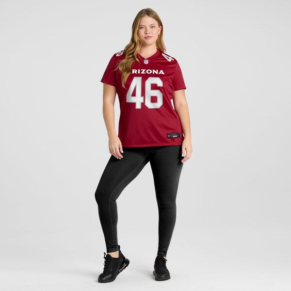Aaron Brewer Arizona Cardinals Nike Women's Game Jersey - Cardinal - Image 7