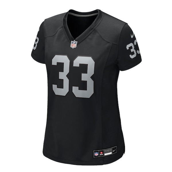 Jamal Adams Las Vegas Raiders Nike Women's Team Game Jersey - Black - Image 2