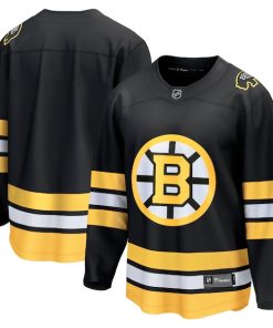 Boston Bruins  Anniversary Home Breakaway Jersey - Black