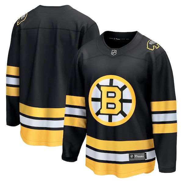 Boston Bruins Anniversary Home Breakaway Jersey - Black
