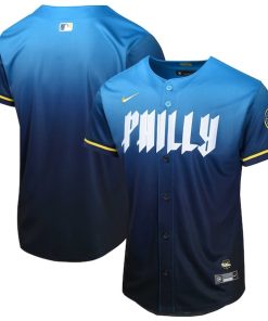 Philadelphia Phillies Nike Youth 2024 City Connect Limited Jersey - Blue