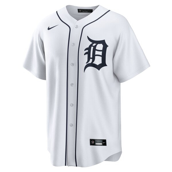 Jake Rogers Detroit Tigers Nike Home Replica Jersey - White - Image 2