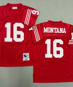 Joe Montana San Francisco 49ers Authentic Throwback Retired Player Jersey