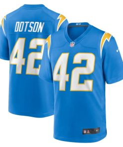 Elijah Dotson Los Angeles Chargers Nike Team Game Jersey -  Powder Blue