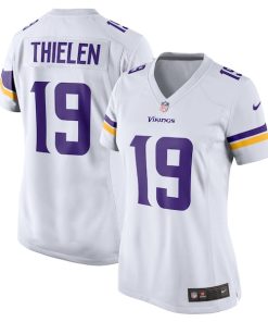 Adam Thielen Minnesota Vikings Nike Women's Game Jersey - White