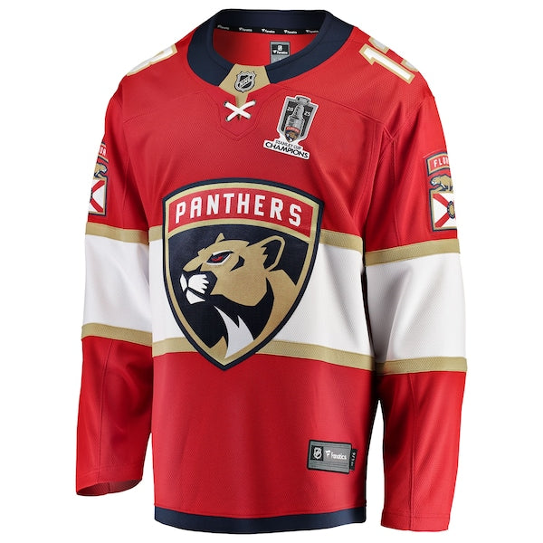 Sam Reinhart Florida Panthers 2025 Stanley Cup Champions Breakaway Jersey - Red - Image 2