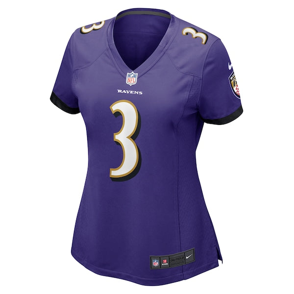 Deonte Harty Baltimore Ravens Nike Women's Game Jersey - Purple - Image 2
