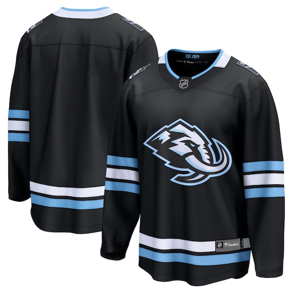 Utah Mammoth Home Breakaway Jersey - Black