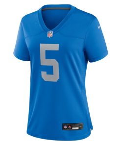 Alternative view of David Montgomery Detroit Lions Nike Women's Alternate Game Jersey - Blue