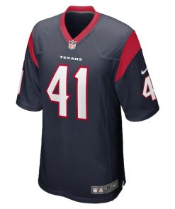 Alternative view of Jesse Matthews Houston Texans Nike Team Game Jersey -  Navy