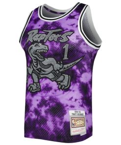 Alternative view of Tracy McGrady Toronto Raptors 1998/99 Galaxy Swingman Jersey - Purple