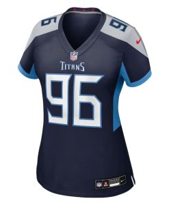Alternative view of McTelvin Agim Tennessee Titans Nike Women's Team Game Jersey -  Navy