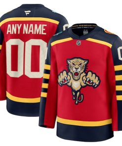 Florida Panthers  2026 NHL Winter Classic Premium Custom Jersey - Red