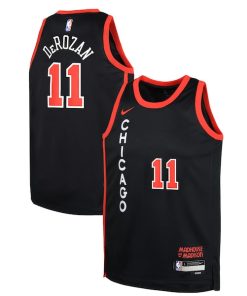 DeMar DeRozan Chicago Bulls Nike Youth  Swingman Replica Jersey - City Edition - Black
