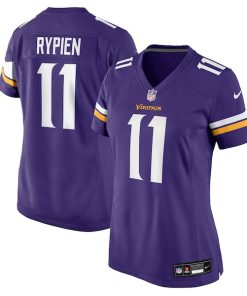 Brett Rypien Minnesota Vikings Nike Women's Team Game Jersey -  Purple
