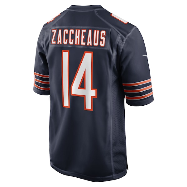 Olamide Zaccheaus Chicago Bears Nike Team Game Jersey - Navy - Image 3