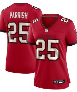 Jacob Parrish Tampa Bay Buccaneers Nike Women's Team Game Jersey -  Red