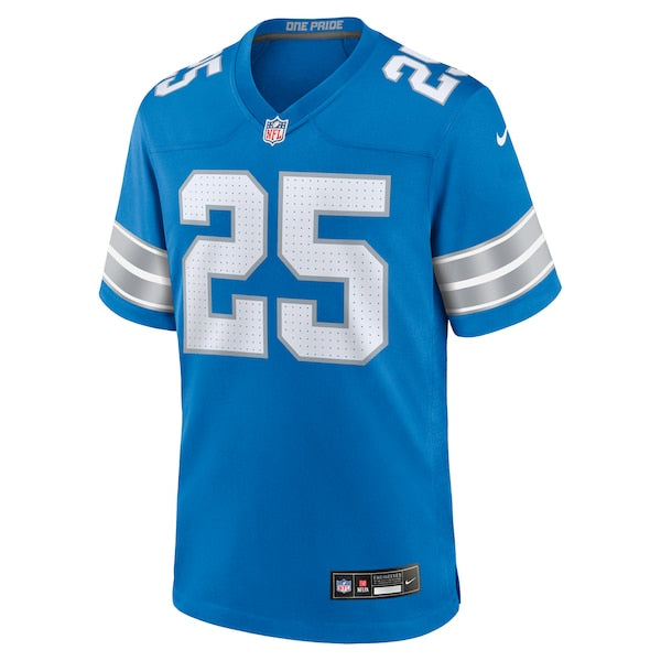 Jamal Adams Detroit Lions Nike Team Game Jersey - Blue - Image 2