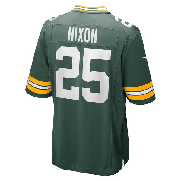 Keisean Nixon Green Bay Packers Nike Game Player Jersey - Green - Image 3