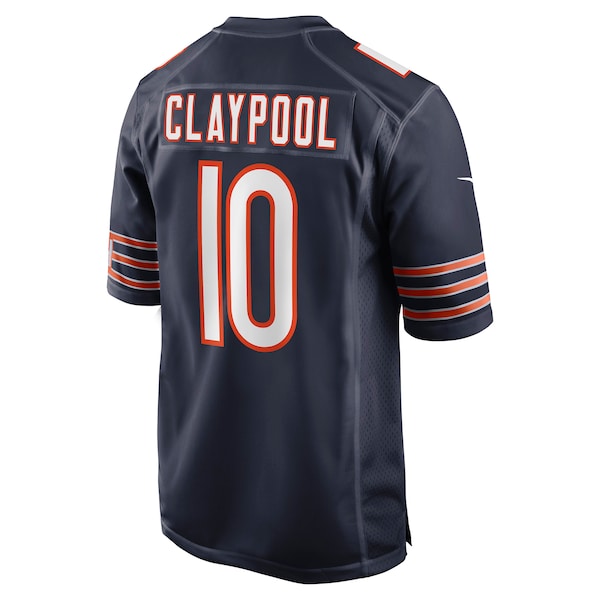 Chase Claypool Chicago Bears Nike Game Player Jersey - Navy - Image 3