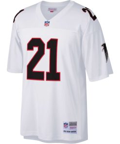 Alternative view of Deion Sanders Atlanta Falcons Big & Tall 1992 Retired Player Replica Jersey - White