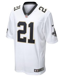 Alternative view of Jamaal Williams New Orleans Saints Nike Team Game Jersey -  White