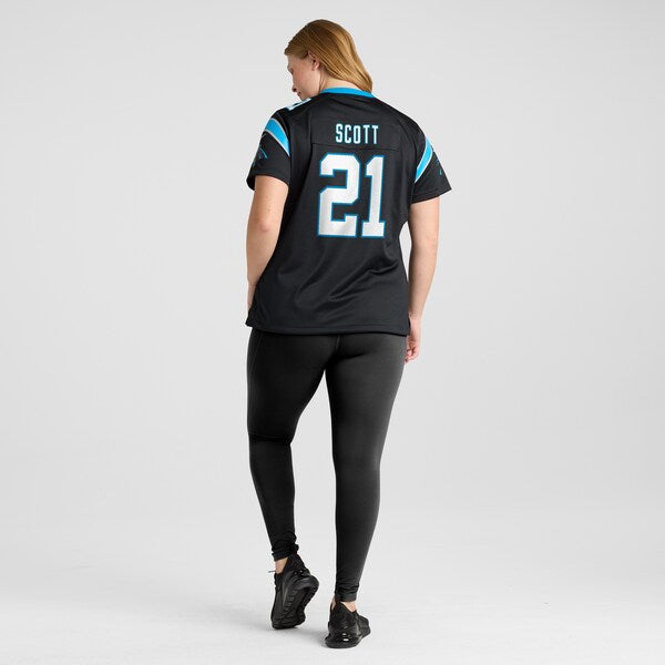 Nick Scott Carolina Panthers Nike Women's Game Jersey - Black - Image 7