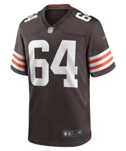 Alternative view of Joe DeLamielleure Cleveland Browns Nike Game Retired Player Jersey - Brown