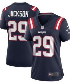 JC Jackson New England Patriots Nike Women's  Game Jersey -  Navy