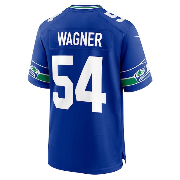 Bobby Wagner Seattle Seahawks Nike Throwback Player Game Jersey - Royal - Image 3
