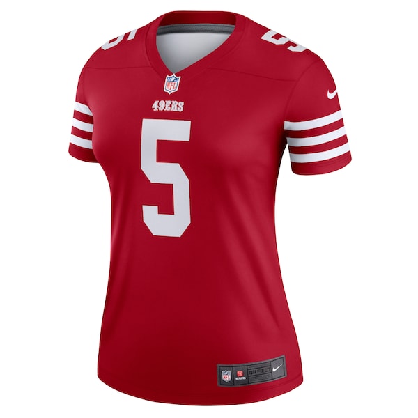 Trey Lance San Francisco 49ers Nike Women's Legend Jersey - Scarlet - Image 2