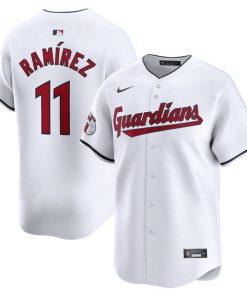Jos¨¦ Ram¨ªrez Cleveland Guardians Nike Youth Home Limited Player Jersey?¨C White