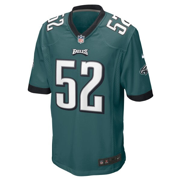 Zach Cunningham Philadelphia Eagles Nike Team Game Jersey - Midnight Green - Image 2