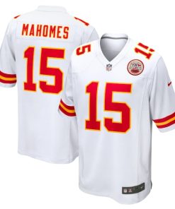 Patrick Mahomes Kansas City Chiefs Nike  Game Jersey -  White/Red