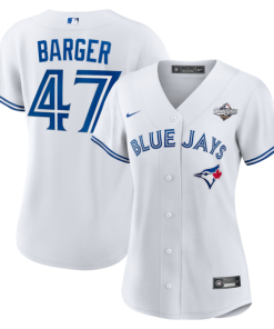 Addison Barger Toronto Blue Jays Nike Women's 2025 World Series Home Replica Player Jersey - White