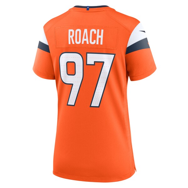 Malcolm Roach Denver Broncos Nike Women's Team Game Jersey - Orange - Image 4