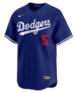 Alternative view of Freddie Freeman Los Angeles Dodgers Nike Alternate Limited Player Jersey?¨C Royal