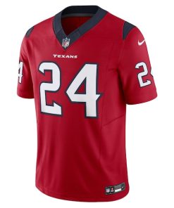 Alternative view of Derek Stingley Jr. Houston Texans Nike Vapor F.U.S.E. Limited Jersey - Red