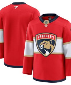 Alternative view of Florida Panthers  Home Premium Jersey - Red