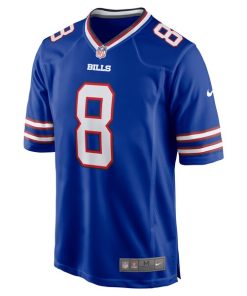 Alternative view of Sam Martin Buffalo Bills Nike Game Player Jersey - Royal