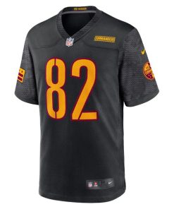 Alternative view of Logan Thomas Washington Commanders Nike Alternate Game Player Jersey - Black