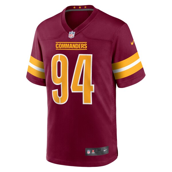 Da'Ron Payne Washington Commanders Nike Game Jersey - Burgundy - Image 2