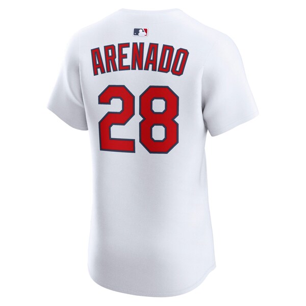 Nolan Arenado St. Louis Cardinals Nike Home ElitePlayer Jersey - White - Image 3