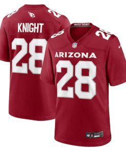 Qwuantrezz Knight Arizona Cardinals Nike  Game Jersey -  Cardinal